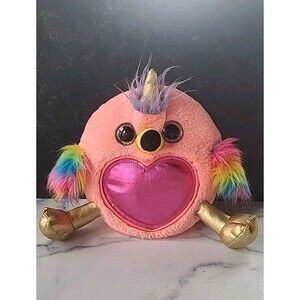 Zuru Flamingo Plush With Heart Tummy